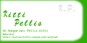 kitti pellis business card